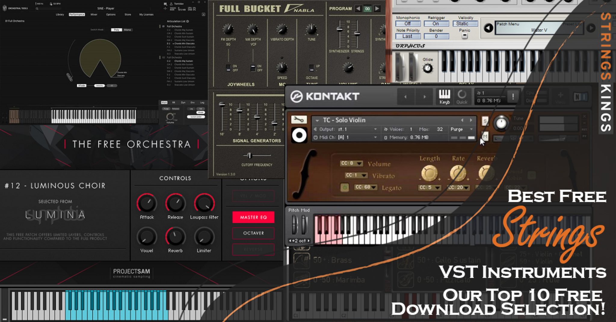 Best Free Strings VST Instruments Our Top 10 Free Download Selection!