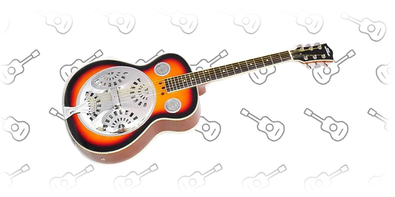 Pyle Electro Resophonic Acoustic Electric Guitar