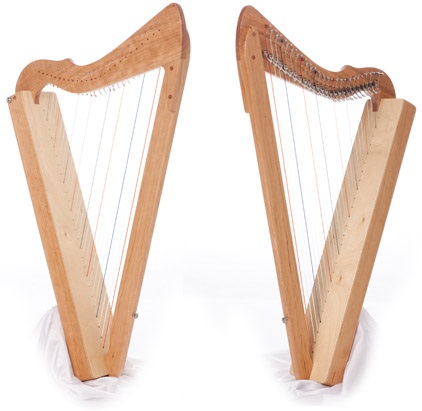 Rees Harps SE - Special Edition Fullsicle Harp, Solid Cherry Wood