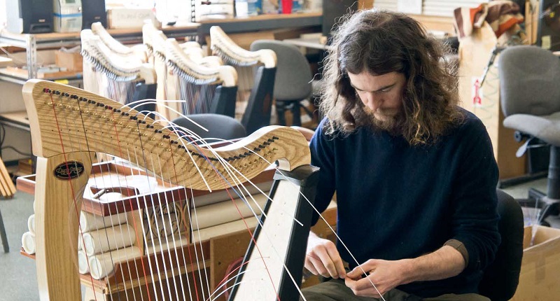 Best Way of Stringing a Harp