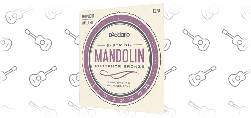 D'Addario EJ70 Phosphor Bronze Mandolin Strings