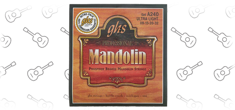 GHS A240 Ultra LT Strings - best mandolin strings