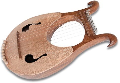 Mid-East Lyre Harp, 8 String
