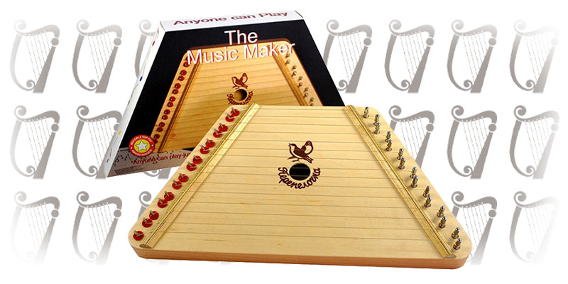 Music Maker Handmade Lap Harp