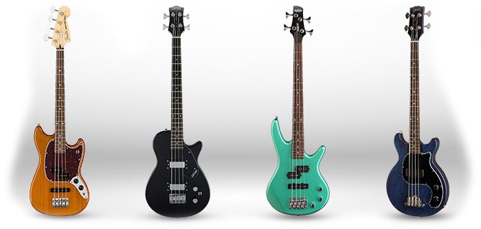 Short Scale Bass Guitar