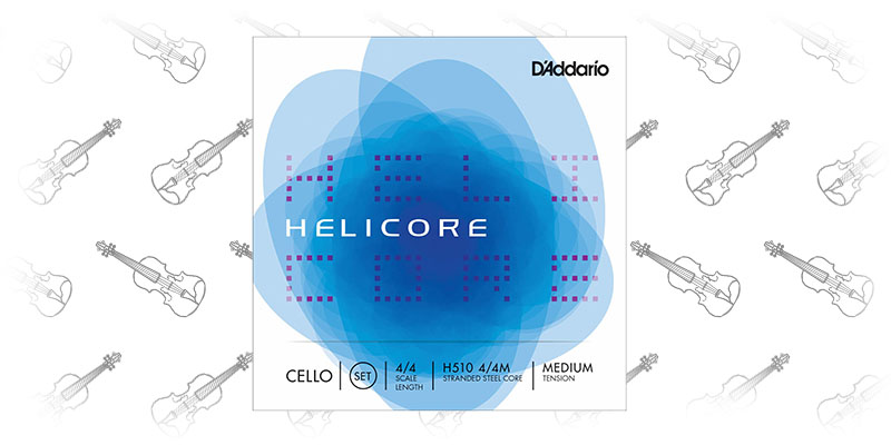 D’Addario H510 Helicore Cello String Set