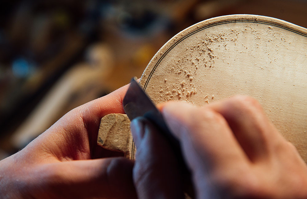 Sanding Violin