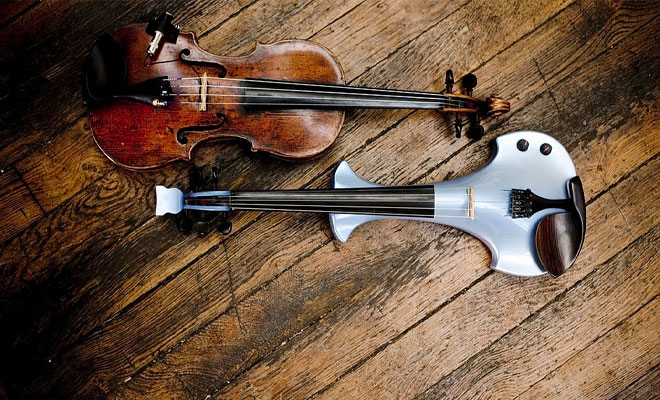 Two Electric Violins