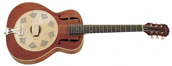 biscuit design resonator guitar