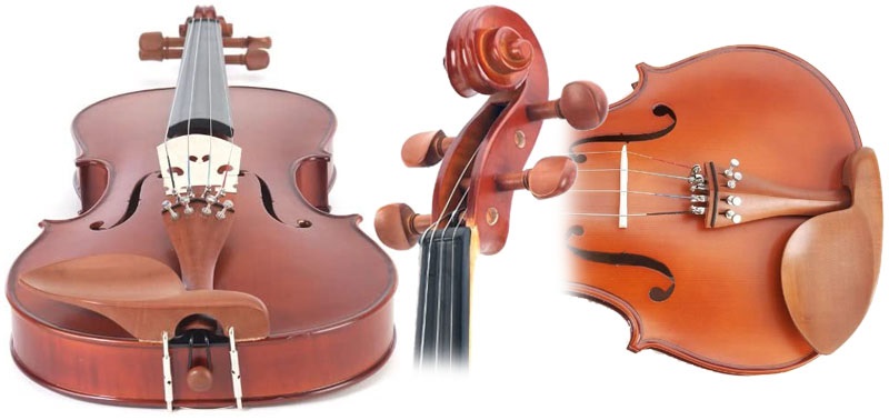 4/4 DLuca M-500 Student Horsehair Violin Bow 