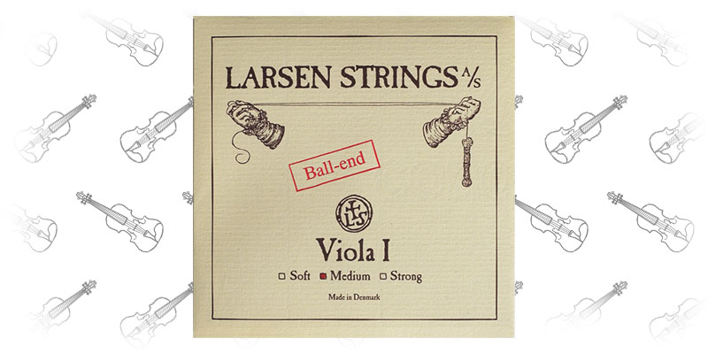 Larsen Viola A String Aluminum/Steel Ball-End