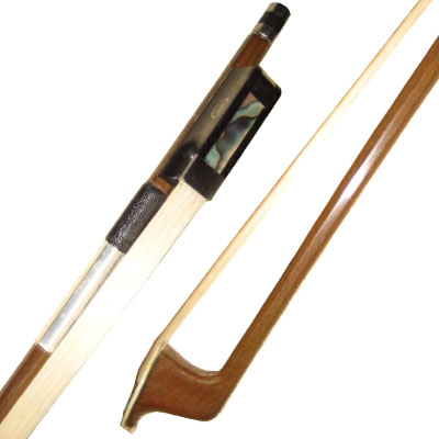 Pernambuco Nickel/silver Mounted Viola Bow