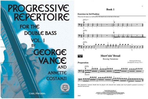 Progressive Repertoire for the Double Bass Vol 1