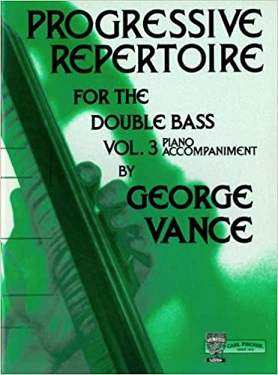 Progressive Repertoire for the Double Bass - Volume 3