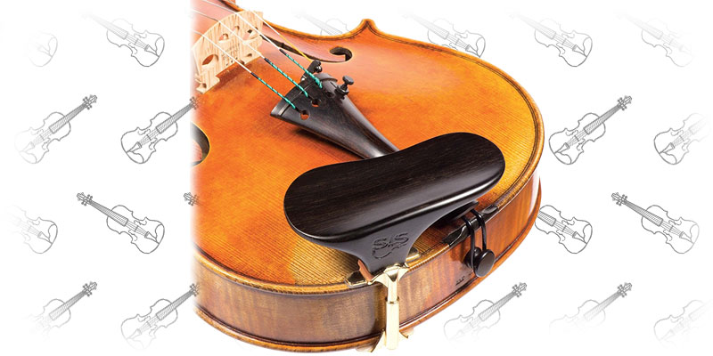 SAS Ebony Chinrest for Viola - Violin