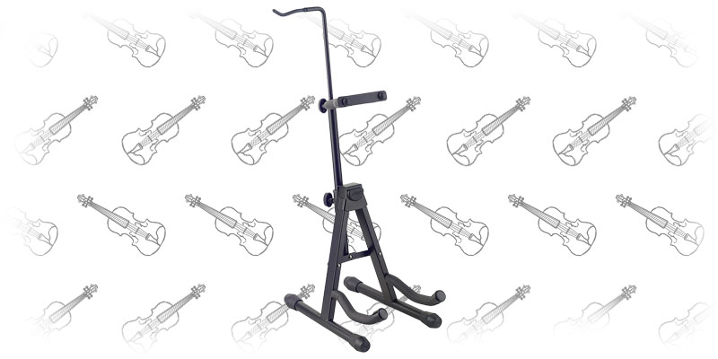Stagg 14581 Folding Viola Stand with Bow Holder