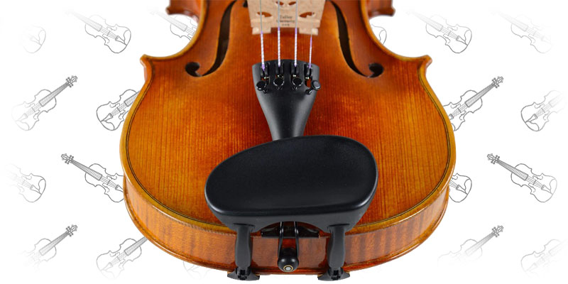 Wittner WITT253111 Violin-Centered Mounting Chinrest