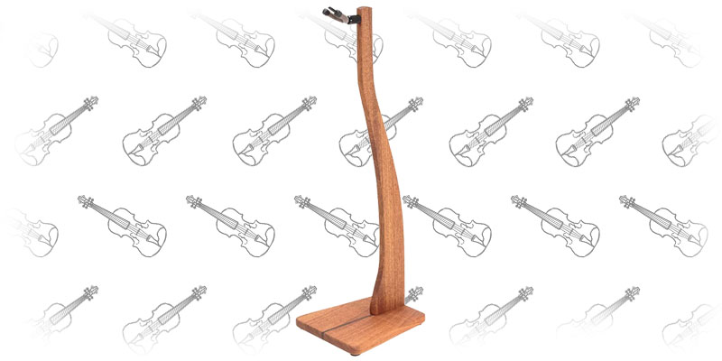 Zither Wooden Violin or Viola Stand