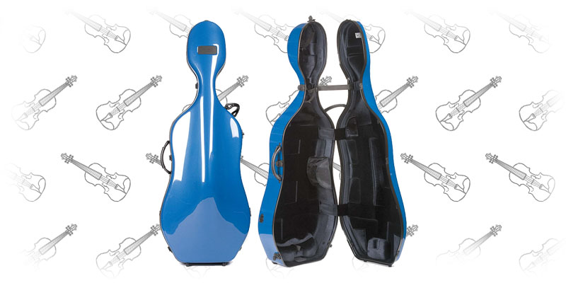 Bam France New Tech 1002NW Blue/Black 4/4 Cello Case