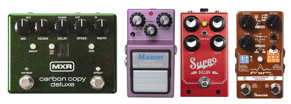 Analog Delay Pedals