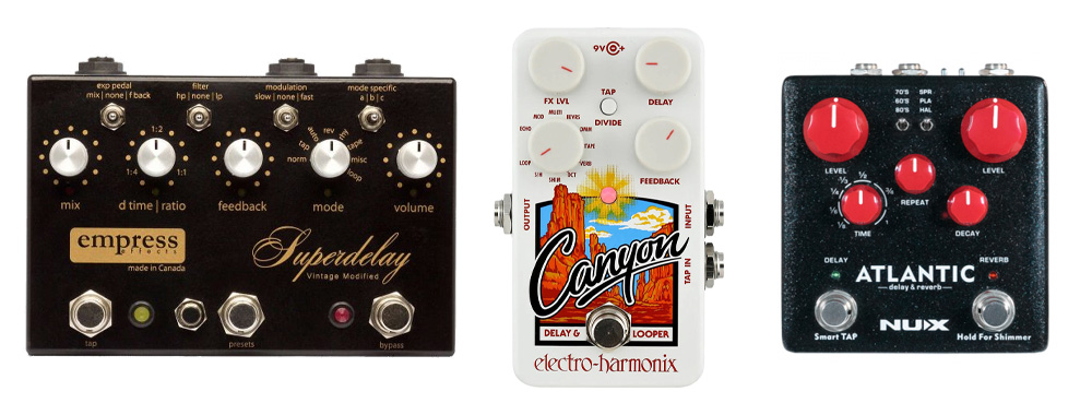 Digital Delay Pedals