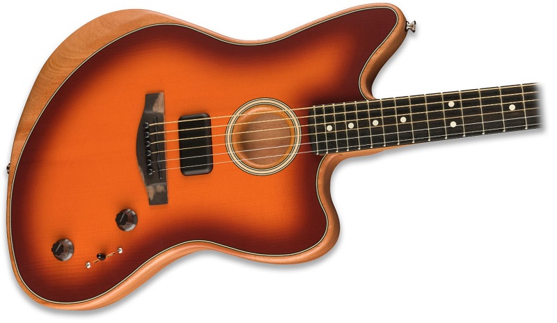 Fender Acoustasonic Player Jazzmaster Acoustic Electric Guitar body