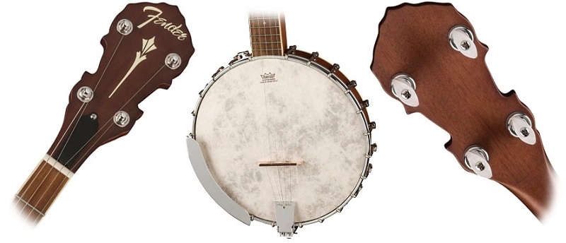 Fender Paramount PB-180E Banjo details