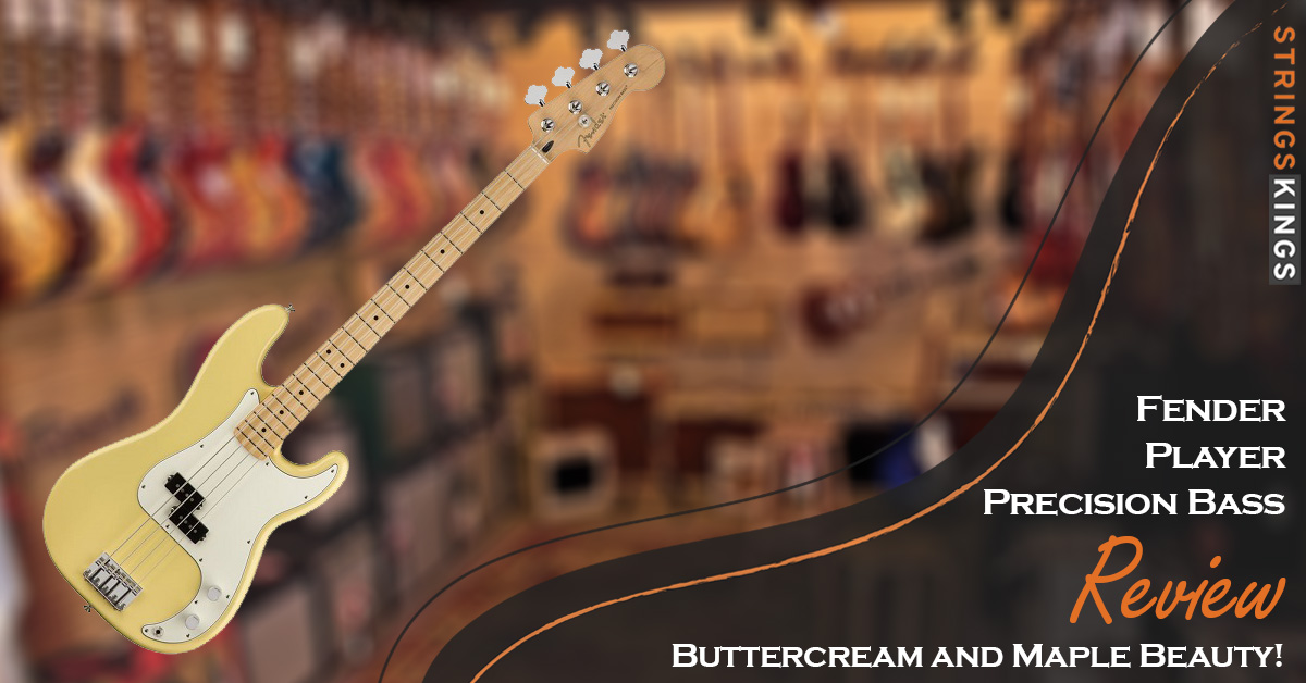 Fender Player Precision Bass Review: Buttercream and Maple Beauty! (2023)