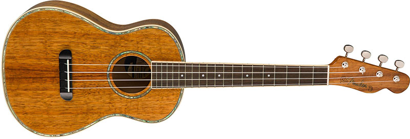 Fender montecito tenor ukulele - Neck and Body