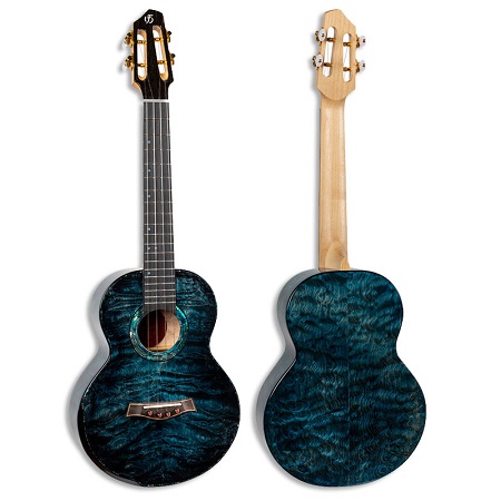 Flight A10 QM Aqua Blue 10th Anniversary Tenor Ukulele