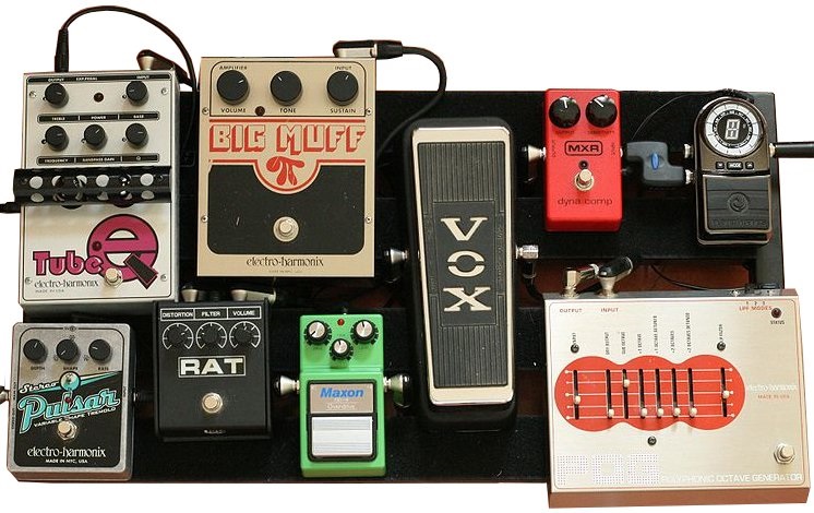 Guitar Effects Pedals pedalboard