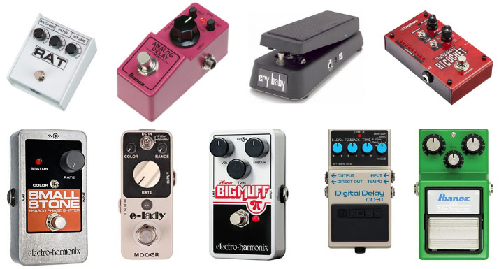 Guitar Effects Pedals types 2