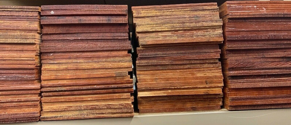 Mahogany Tonewood Stacks