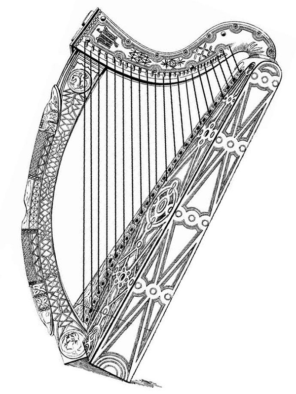 medieval harp