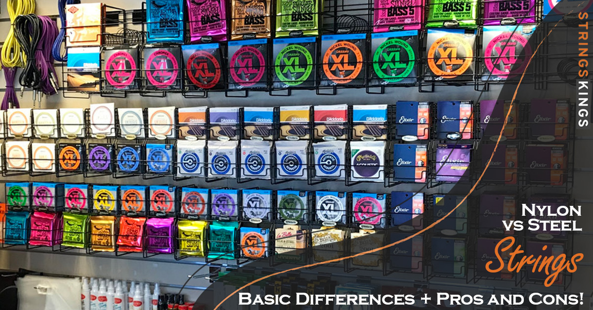 Nylon vs Steel Strings: Basic Variations + Pros and Cons!