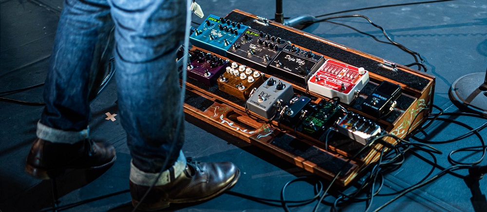 Pedalboard on Stage