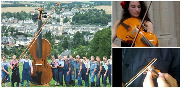 World's Smallest & Biggest Violin