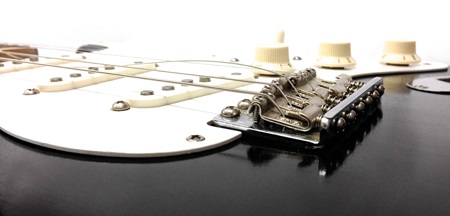 guitar strings and pickups