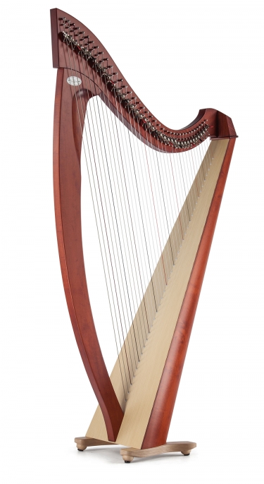 beautiful big harp
