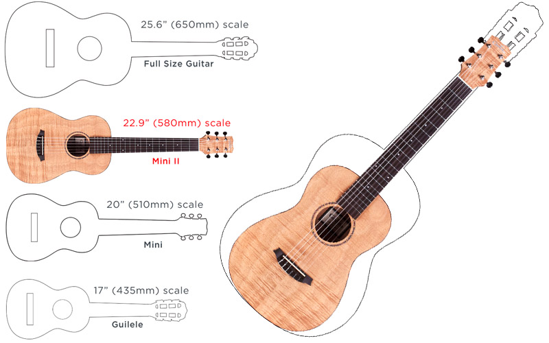 Cordoba Mini II Paduk Acoustic Guitar size