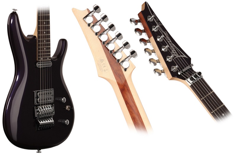 Ibanez JS2450 Review necck details