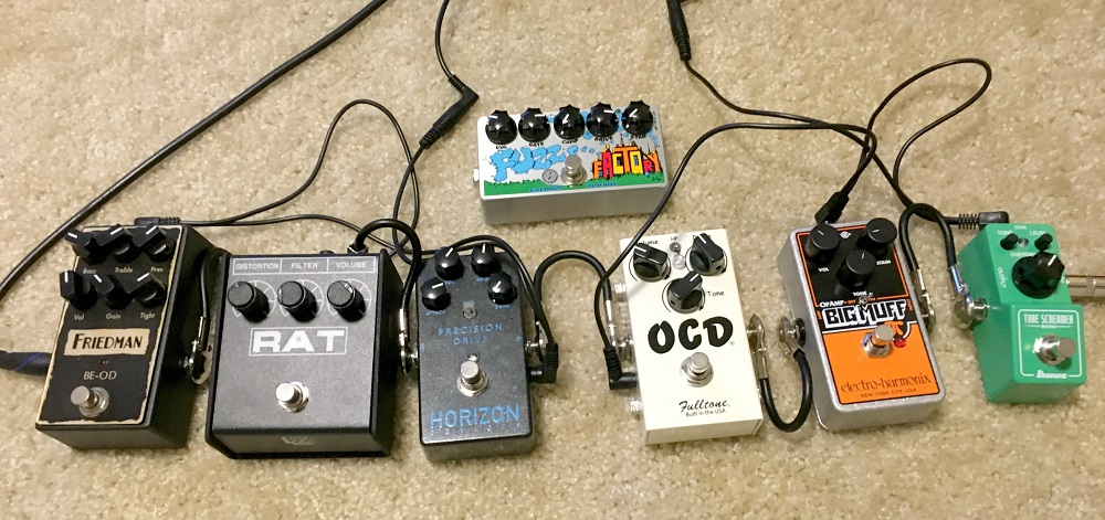 Order of Pedals