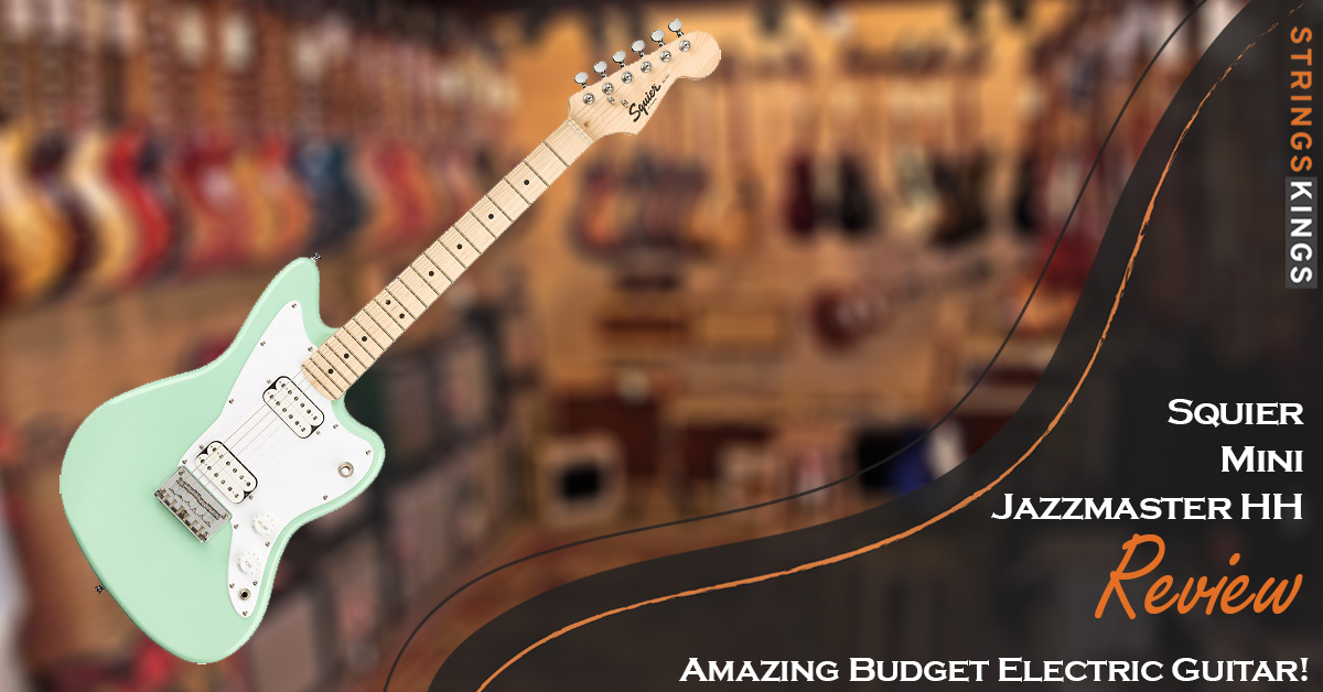 Squier Mini Jazzmaster HH Review: Amazing Budget Electric Guitar! (2023)