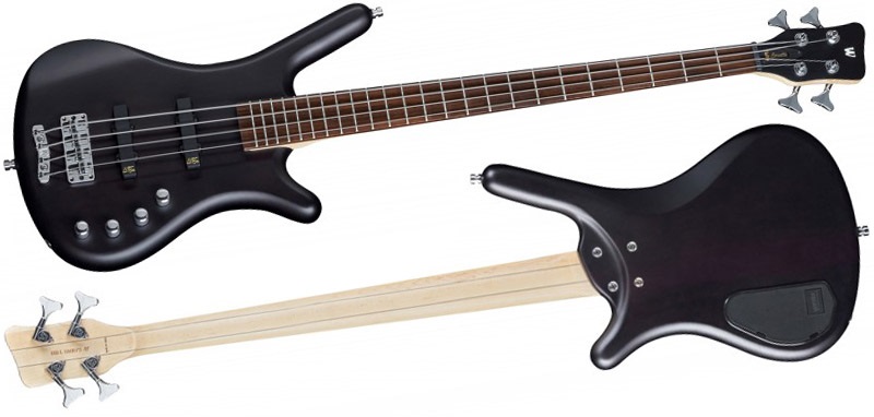 Warwick RockBass Corvette Basic 4-string Bass Guitar front and back whole