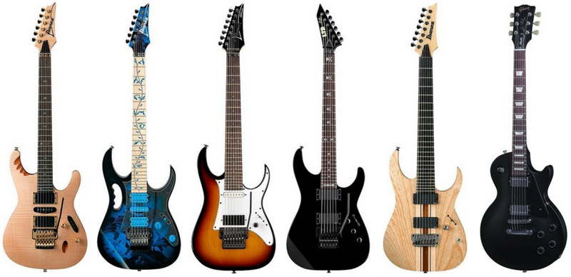 heavy metal guitars
