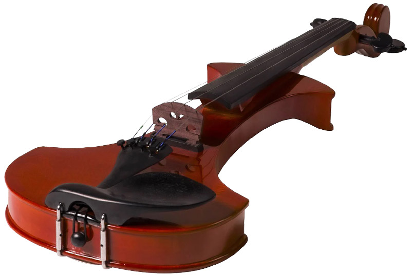 Cremona SV-180E Electric Violin - different angle - the instrument