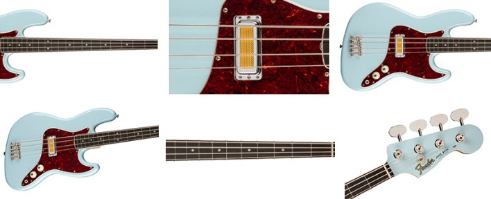 Fender Gold Foil Jazz Bass part details