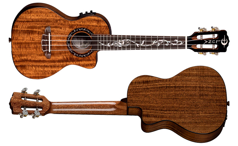 Luna Vineyard Concert Ukulele Build