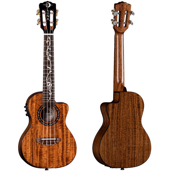 Luna Vineyard Concert Ukulele Review - Picture in the box