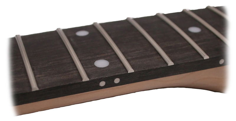 ebony guitar fretboard